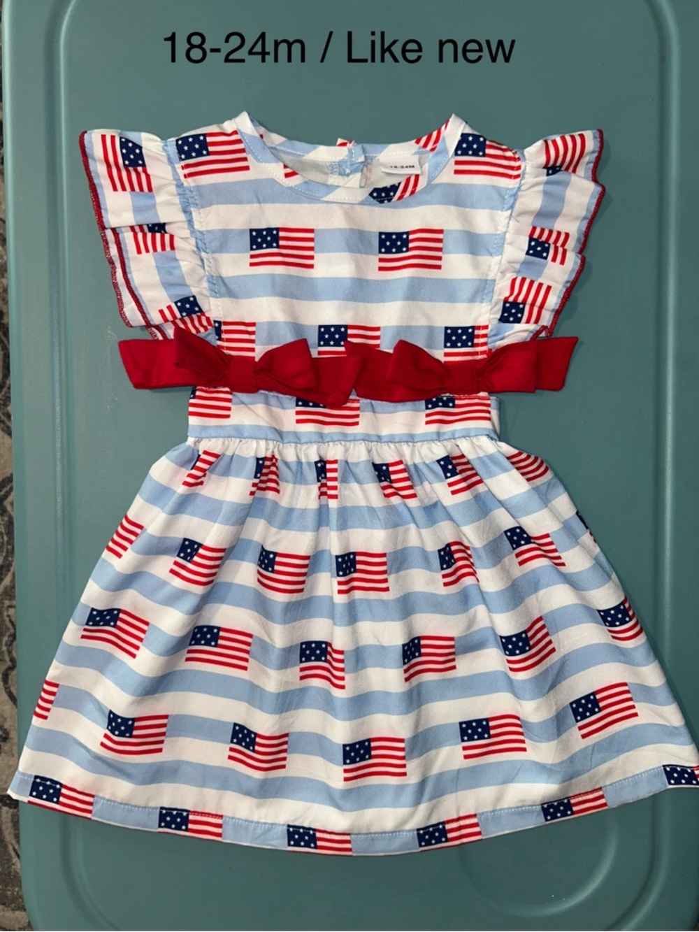 Baby girls Fourth of July dress